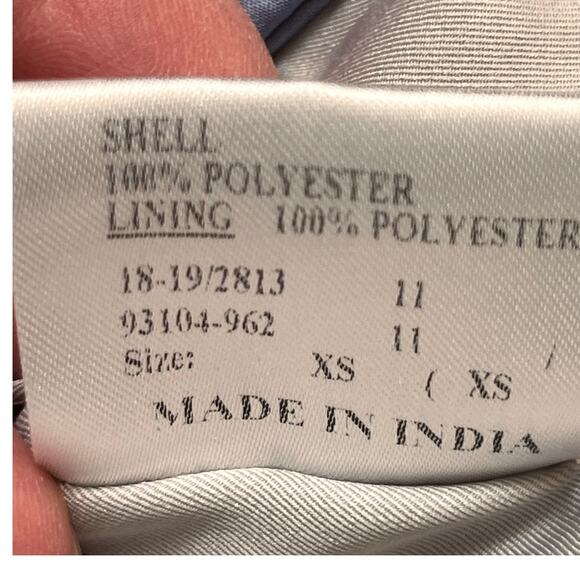 Piper Smartpak Women's Size XS Blue Quilted Full Zip Riding Equestrian Vest - Picture 4 of 7